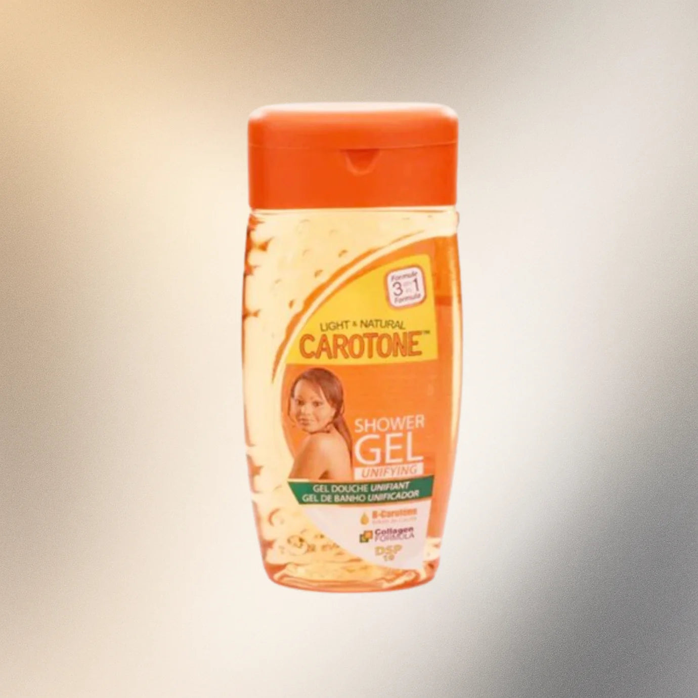 Carotone Light & Natural Body Wash 250ml for Fresh Skin
