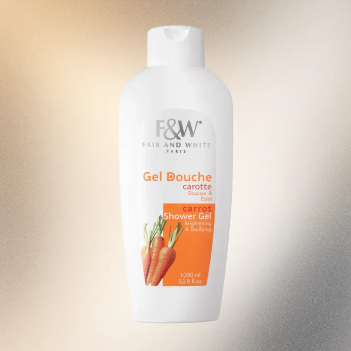Fair & White Original Carrot Body Wash 33.8 oz – Gentle Daily Fair & White