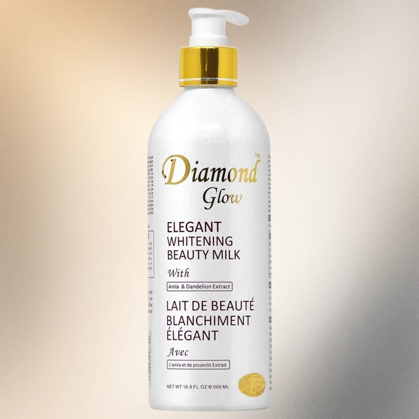 Diamond Glow Elegant Beauty Milk 16.8 oz Diamond Glow