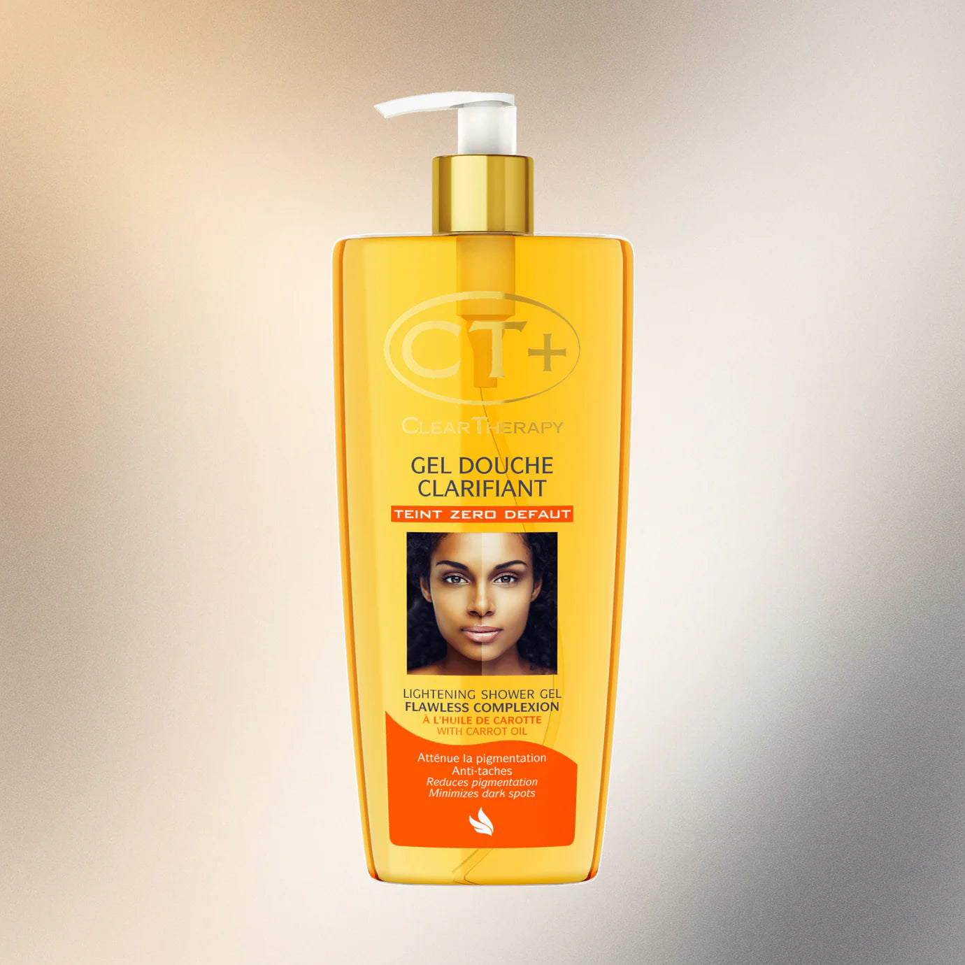 CT+ Shower Gel with Carrot Oil 800ml CT+ Clear Therapy
