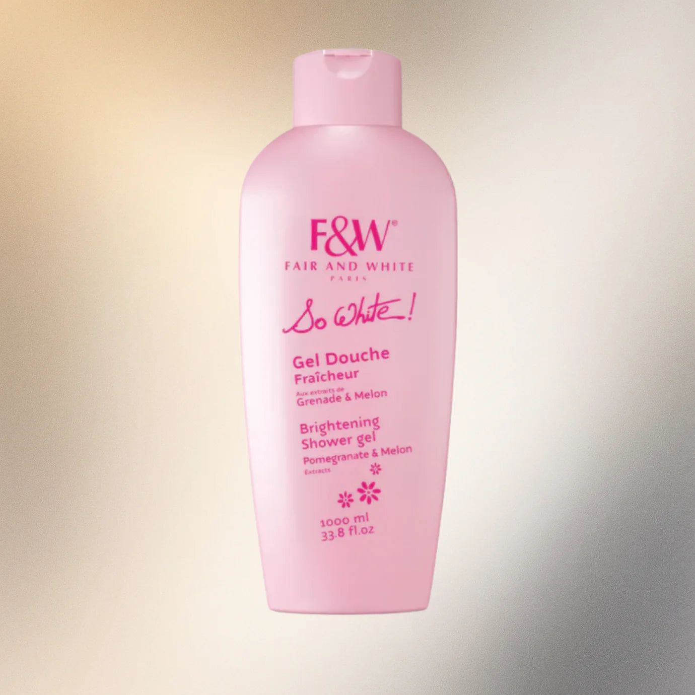 Fair & White So White Refreshing Shower Gel with Melon & Pomegranate 33.8 oz / 1000ml