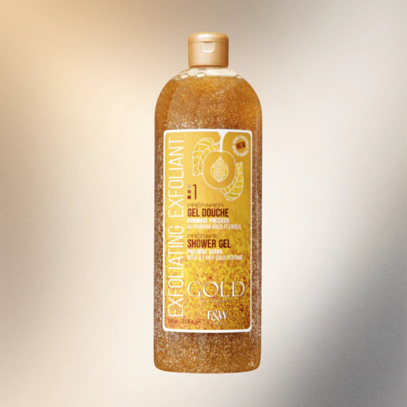 Fair & White Gold Exfoliating Shower Gel Precious Scrub 940 ml / 31.8 oz