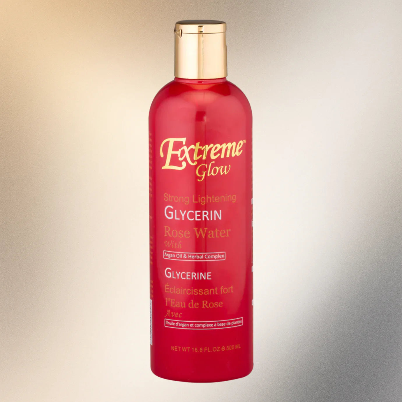 Extreme Glow Strong Glycerin Rose Water with Argan Oil 16.8 oz Extreme Glow