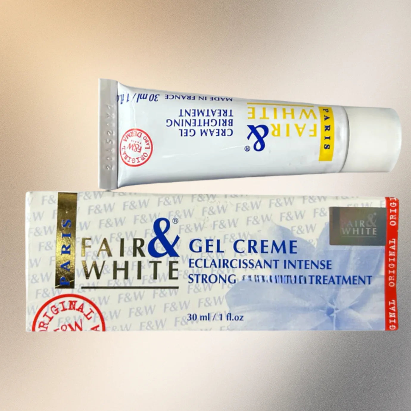 Fair & White Original Gel Cream with Vitamin E 1 oz