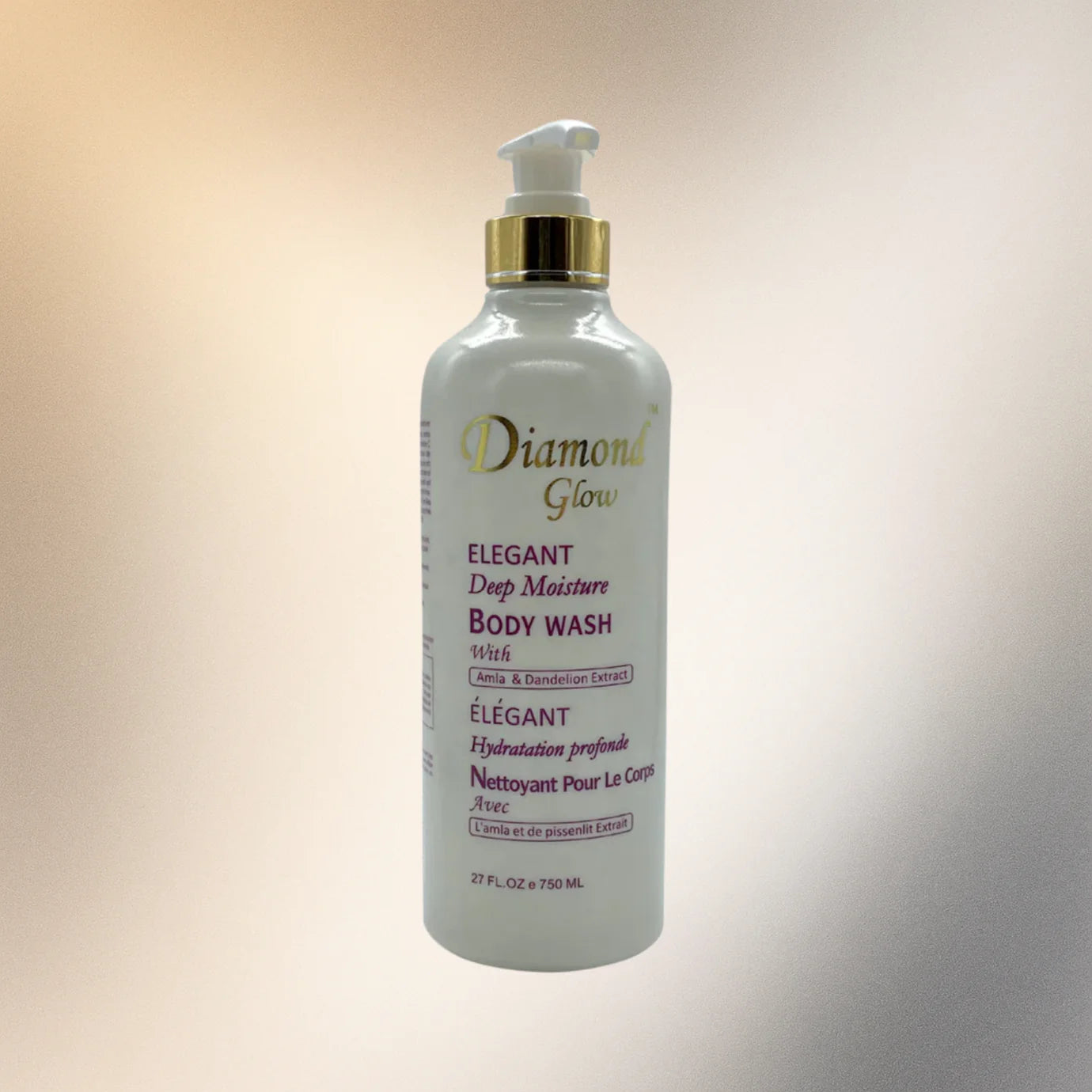 Diamond Glow Elegant Deep Moisture Body Wash 750ml | 27 oz Diamond Glow