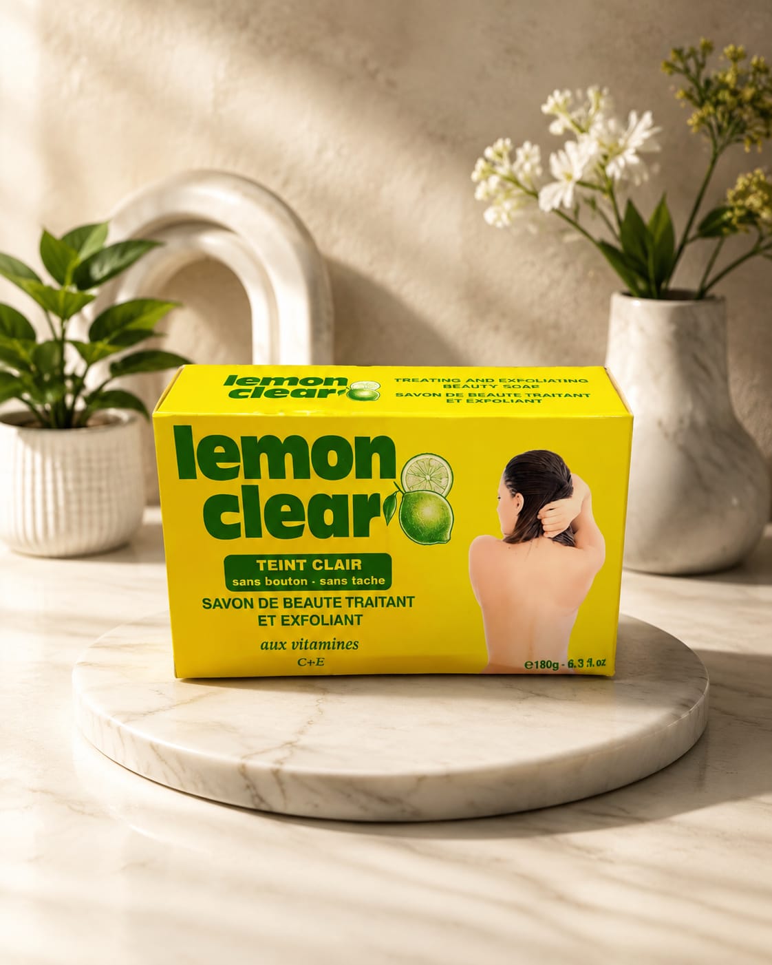 Lemon Clear Skin Care Soap – Lemon Extract, 190g