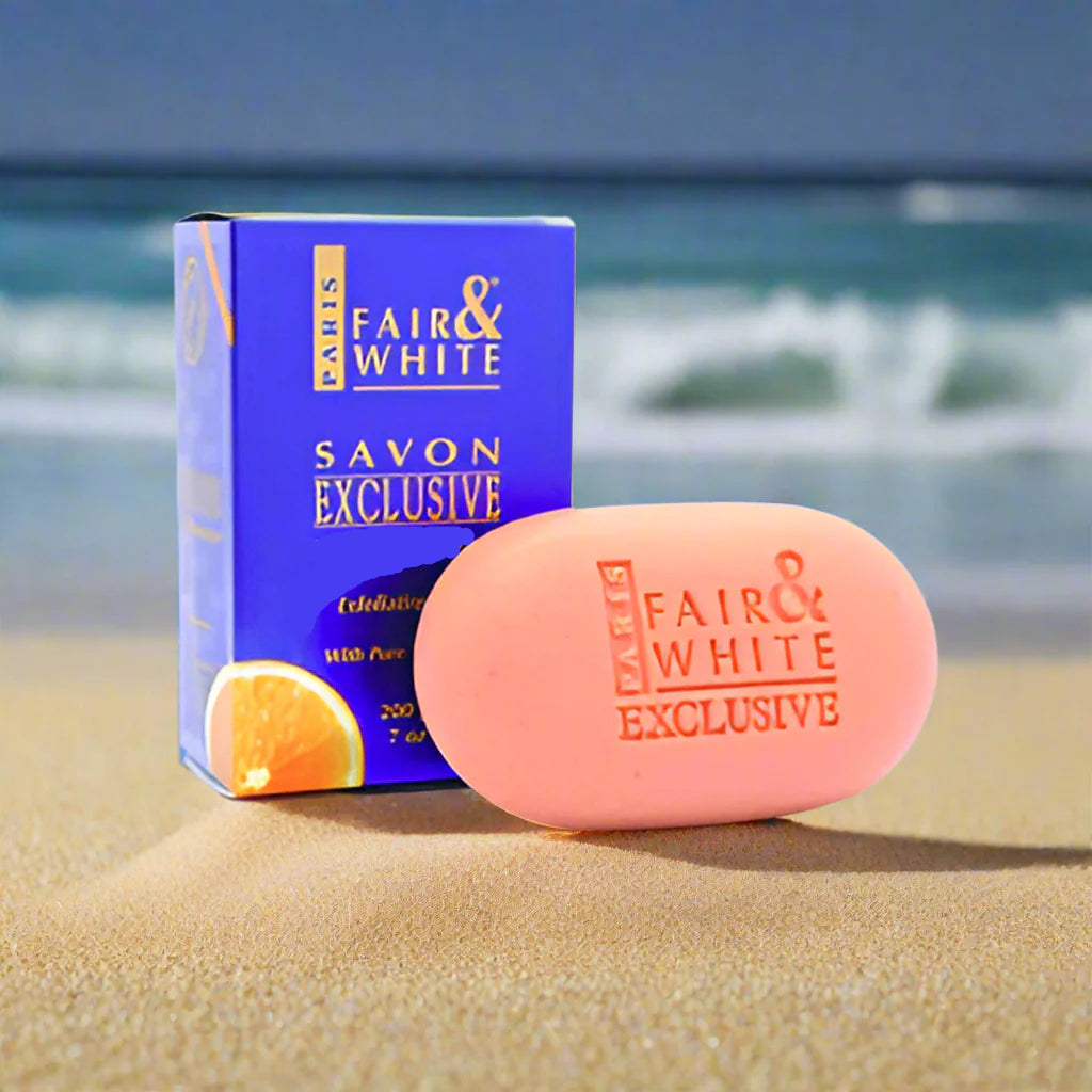 Fair & White Exclusive Body Soap with Vitamin C 7 oz Pretty Cosmetics LLC.
