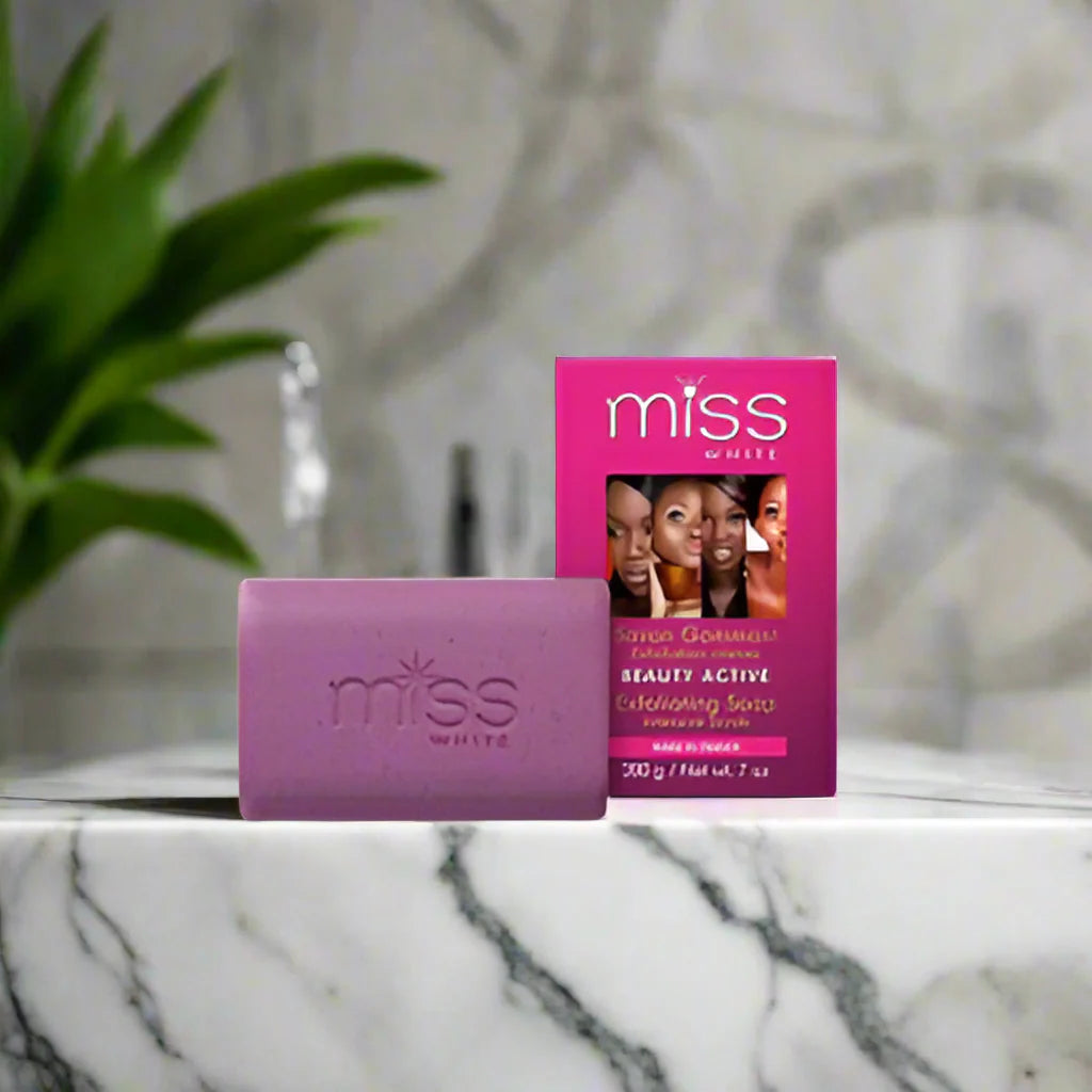 Fair & White Miss White Exfoliating Soap with Vitamin E 7 oz