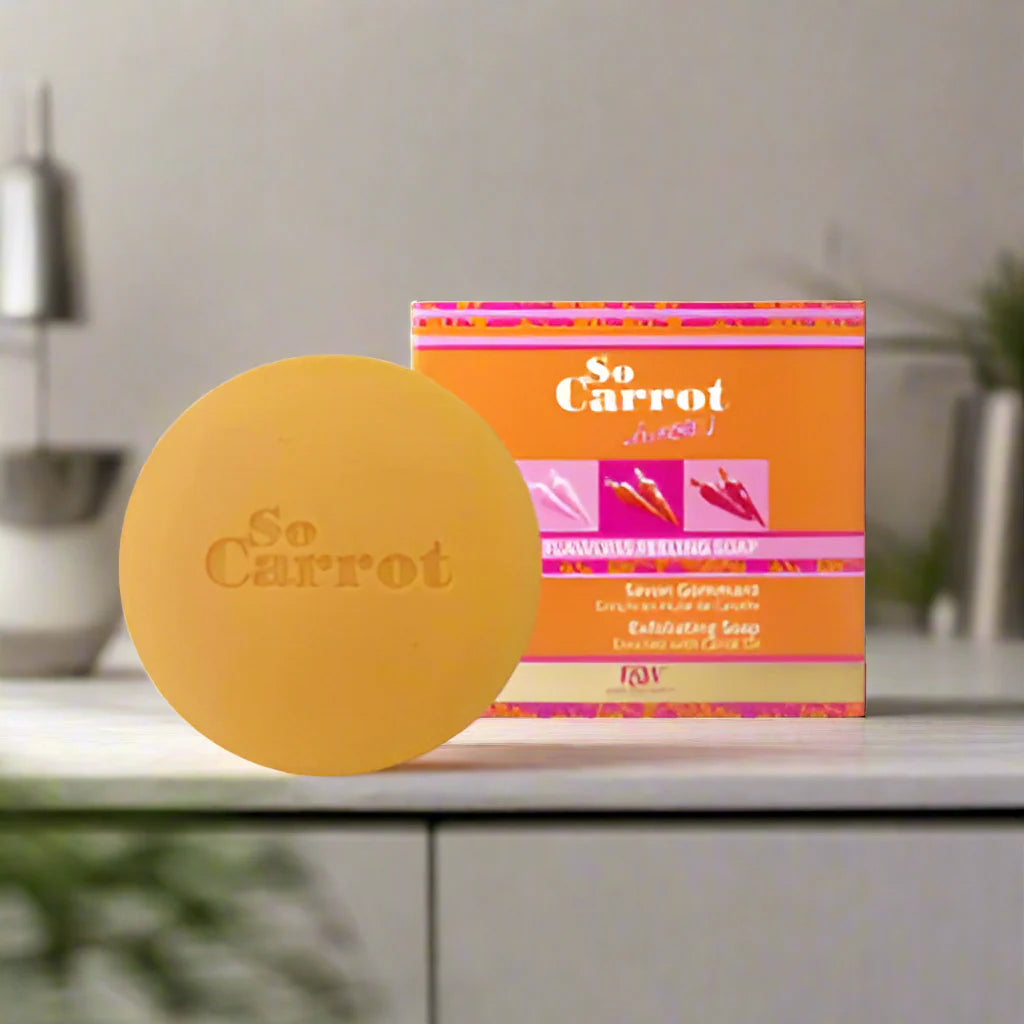 Fair & White So Carrot Exfoliating Soap with Carrot Oil 7 oz