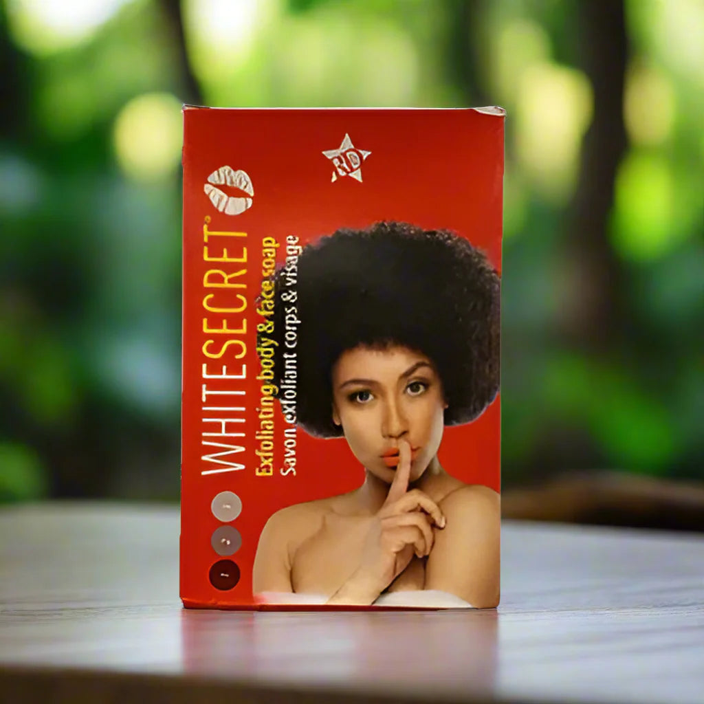 White Secret Exfoliating Body & Face Soap 190g – Smoothing Cleansing Bar