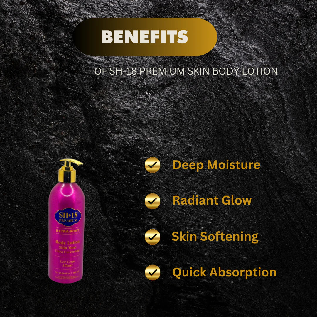 SH-18 Premium Skin Body Lotion 500ml SH-18