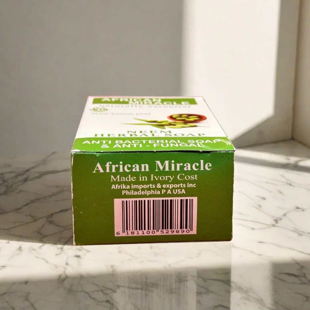African Miracle Natural Neem Herbal Soap 200g African Miracle