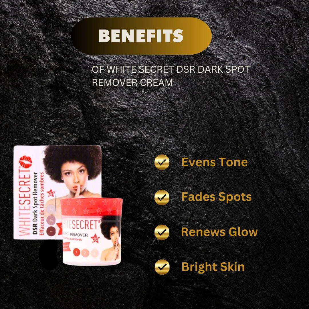White Secret Face Cream 30ml – Smooth & Even-Looking Skin white secret