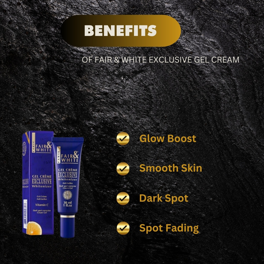 Fair & White Exclusive Gel Cream with Vitamin C 30 ml