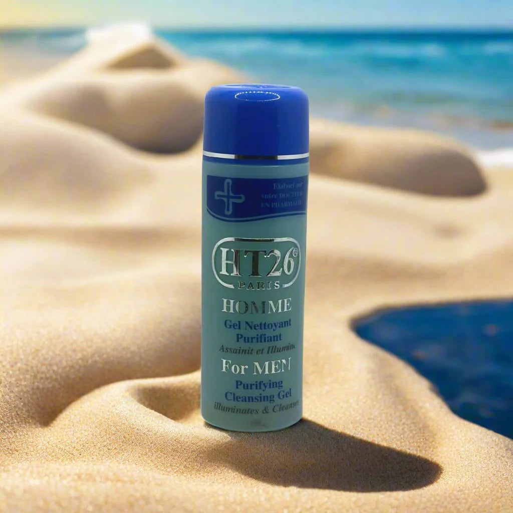 HT26 Paris Men’s Cleansing Gel with Gold Extracts 16 fl oz HT26