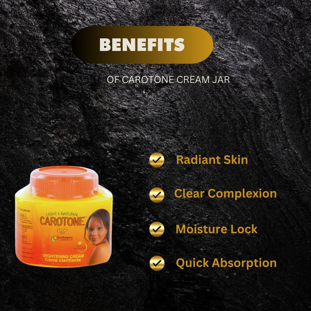 Carotone Face & Body Cream 135ml for Smooth Radiant Skin