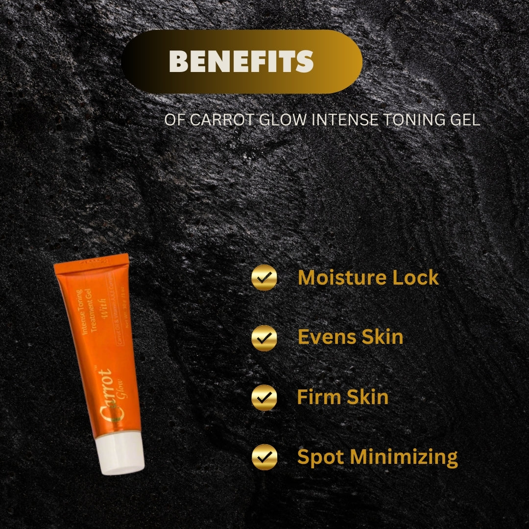 Carrot Glow Tube Gel 1 oz Carrot Glow