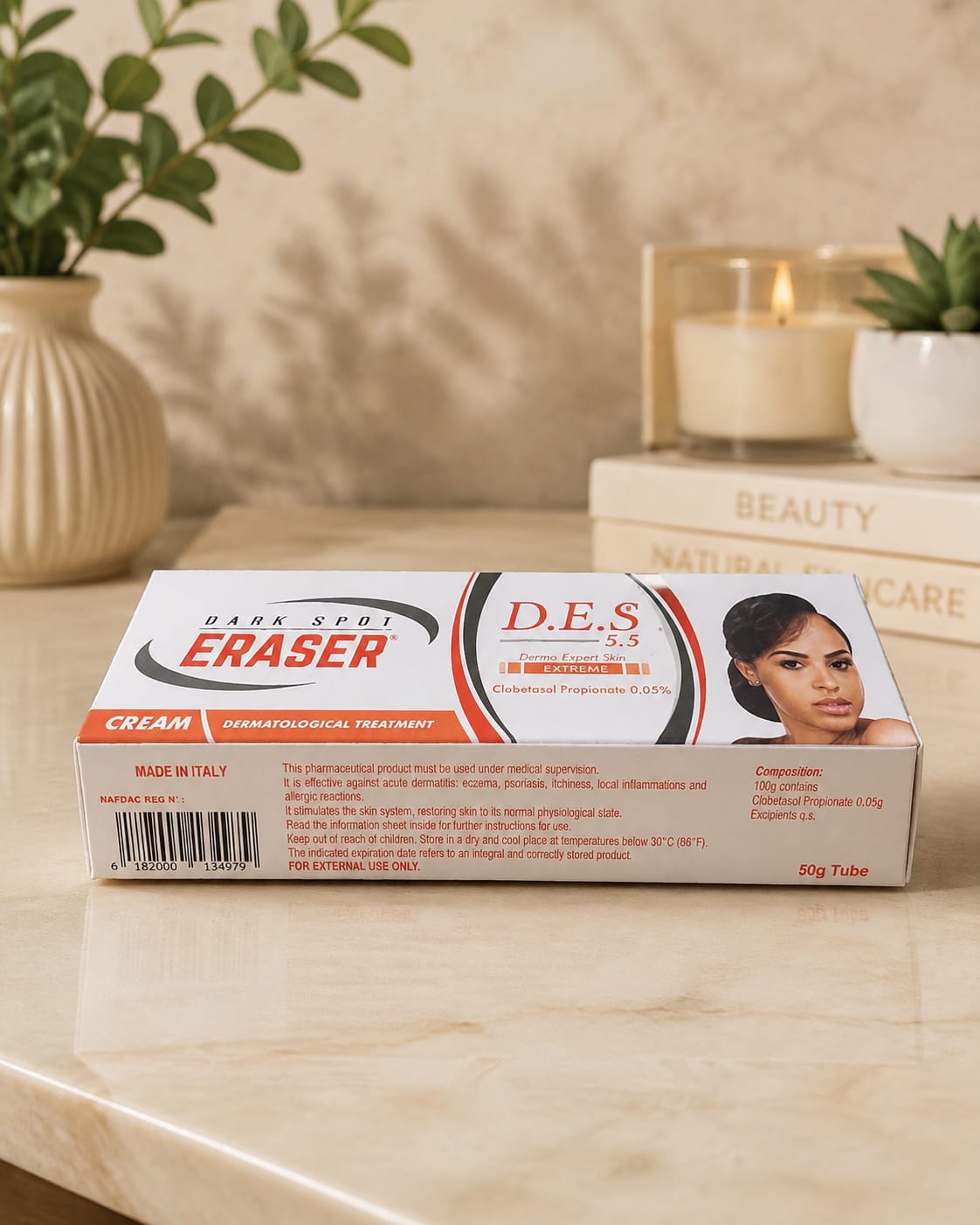 D.E.S 5.5 Skin Care Cream – 50 g