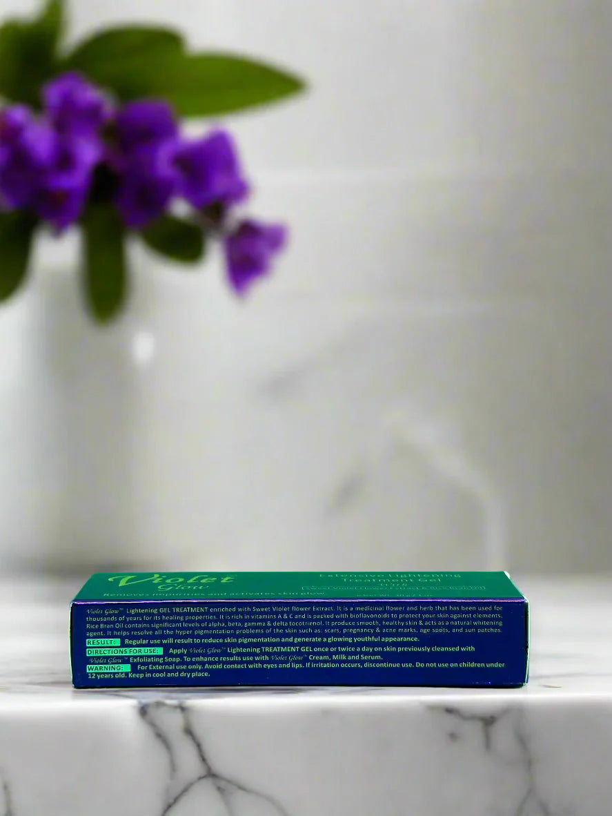 Violet Glow Extensive Gel with Sweet Violet Extract 1 oz Violet Glow