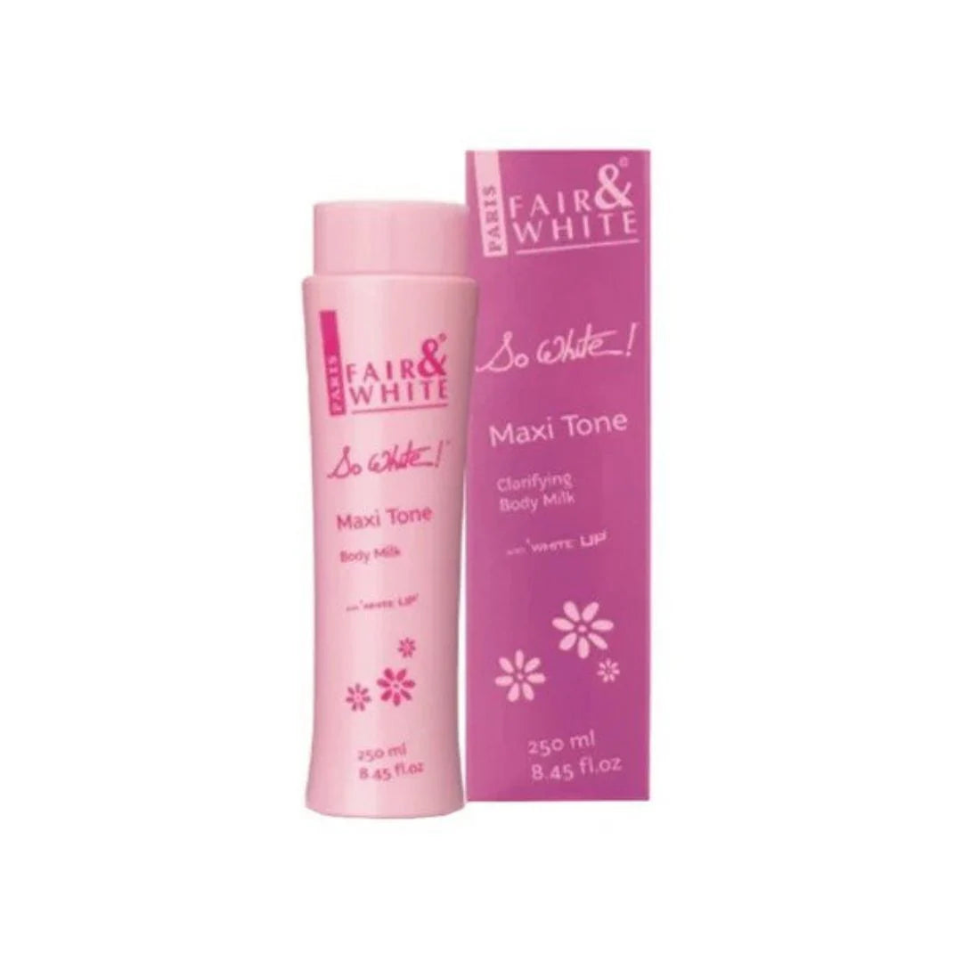Fair & White So White Maxi Tone Body Milk Lotion 250ml / 8.45 oz