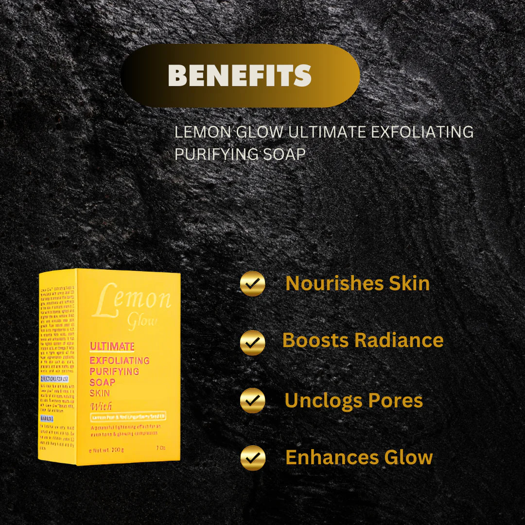 Lemon Glow Ultimate Purifying Soap 7 oz