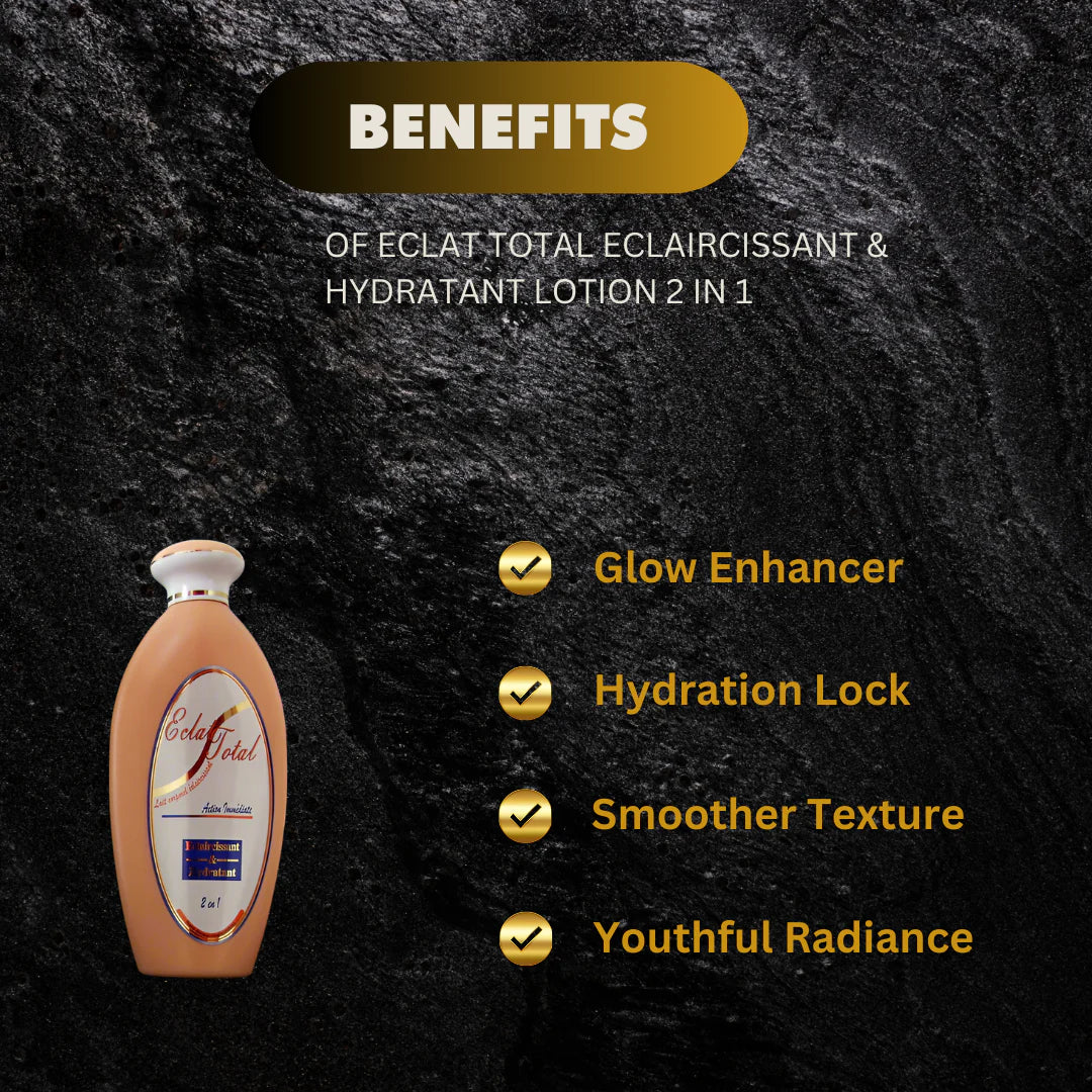 Eclat Total 2-in-1 Hydrating & Smoothing Body Lotion 500ml