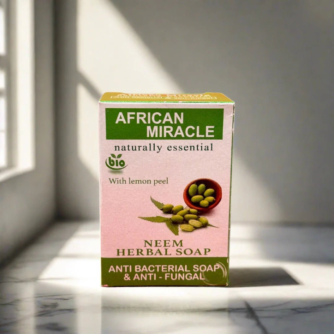 African Miracle Natural Neem Herbal Soap 200g African Miracle