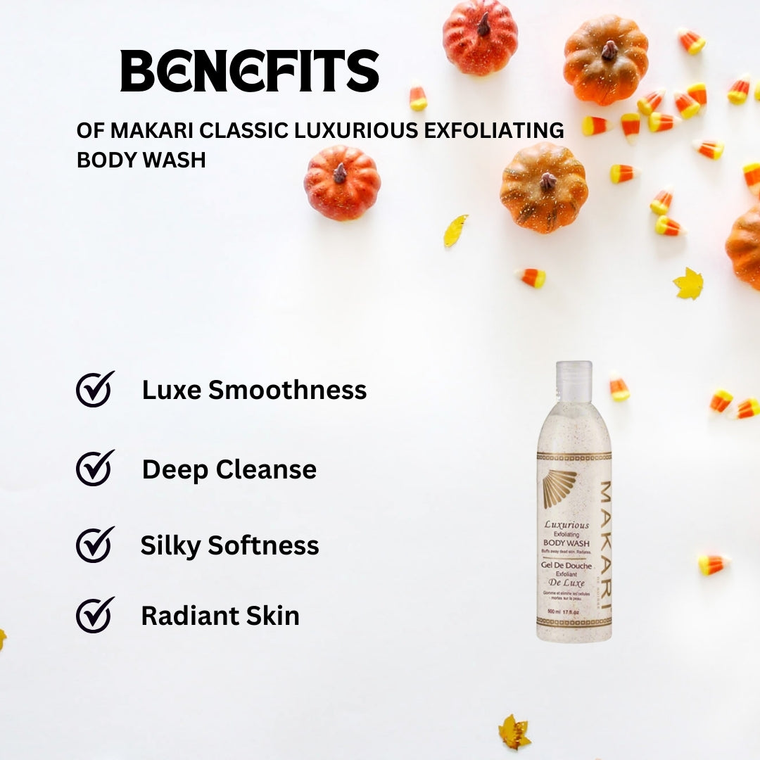 Makari Classic Luxurious Exfoliating Body Wash 17 oz