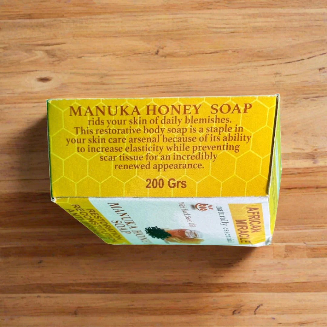 African Miracle Natural Blackseed Honey Soap 200g African Miracle