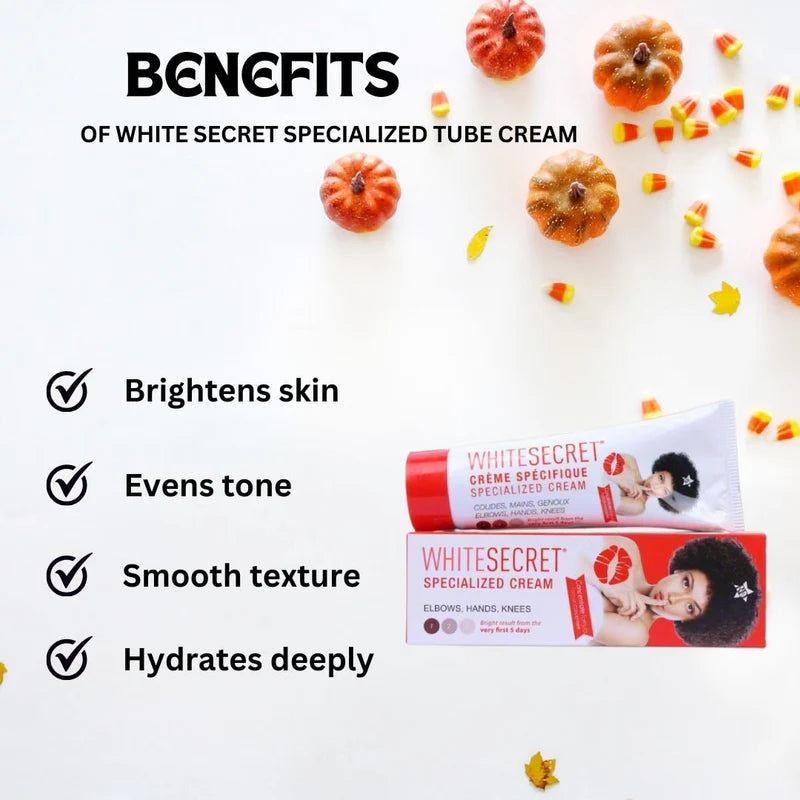 White Secret Specialized Tube Cream 70g / 2.46oz