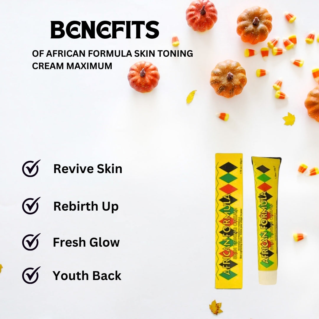 African Formula Skin Toning Cream Maximum 1.76 oz