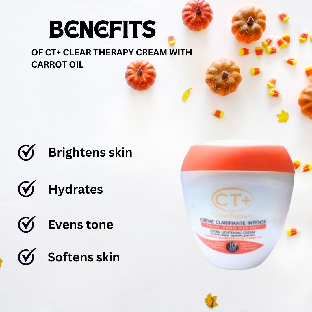 CT+ Clear Therapy Cream with Carrot Oil 400 ml