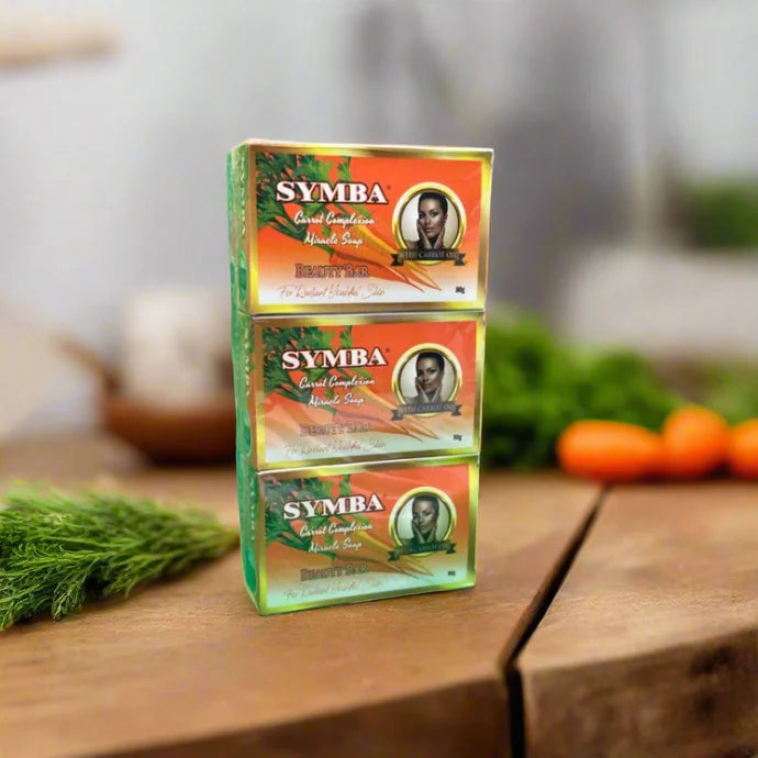 Symba Carrot Complexion Soap 80g (Pack of 6) Symba
