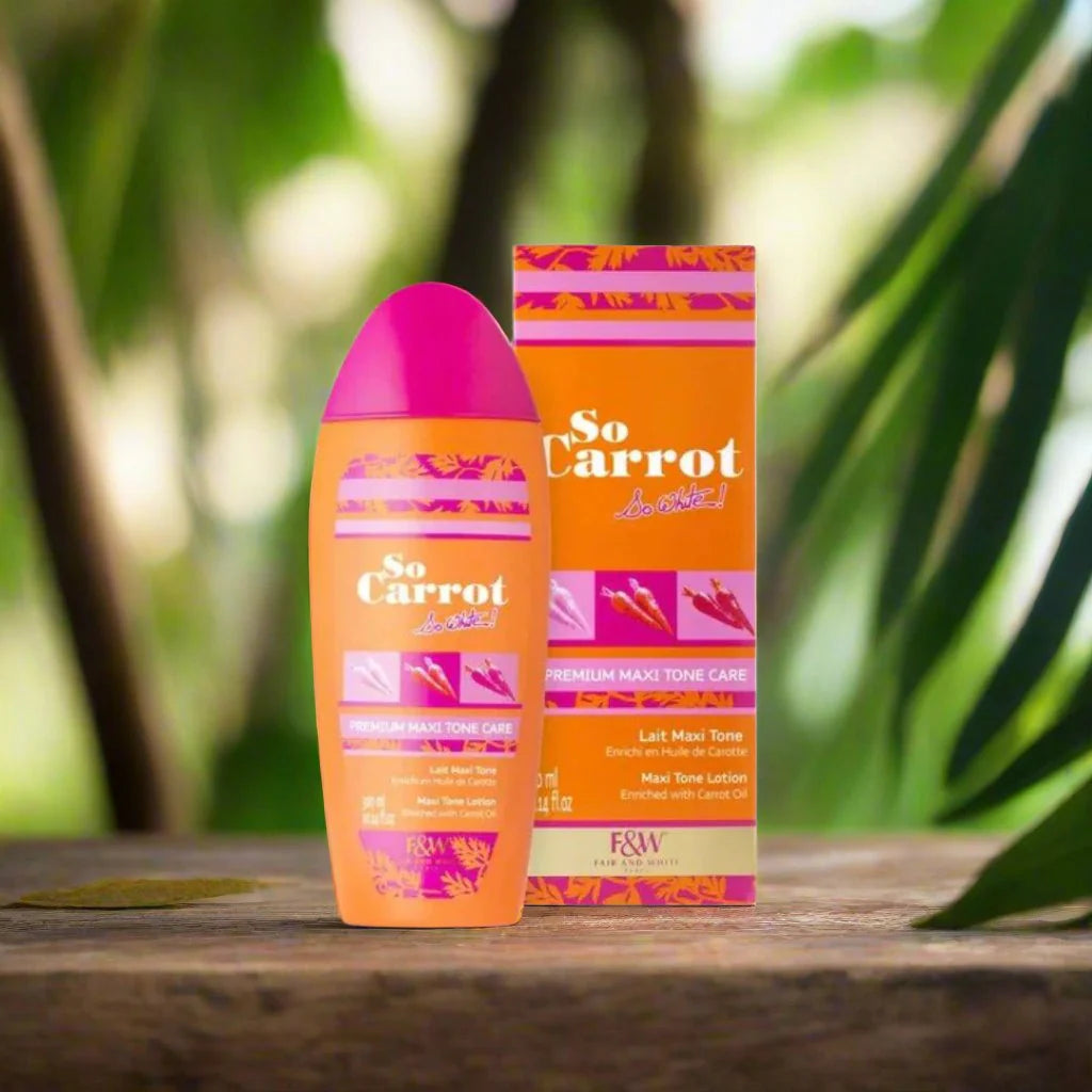 Fair & White So Carrot Maxi Tone Body Lotion with Carrot Oil 300ml
