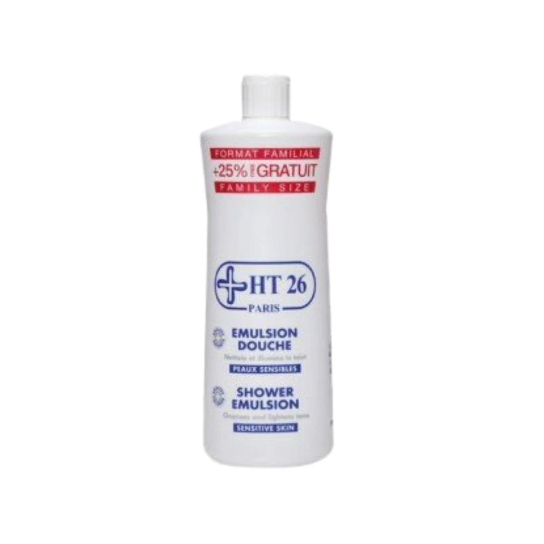 HT26 Paris Shower Emulsion 1000ml – Gentle Cleanser for Sensitive Skin