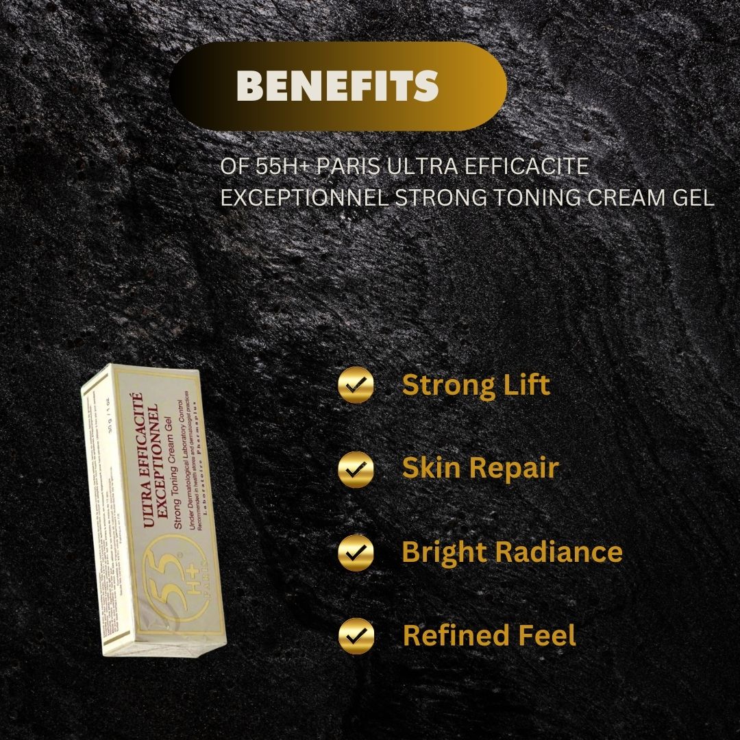 55H+ Paris Ultra Efficacite Cream Gel 1 oz