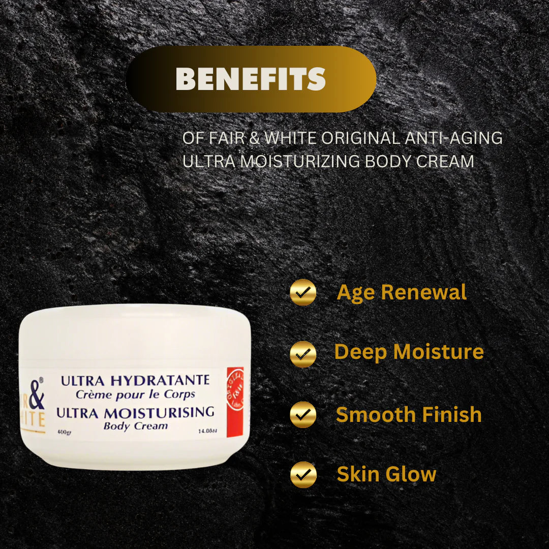 Fair & White Original Ultra Moisturizing Body Cream 400ml