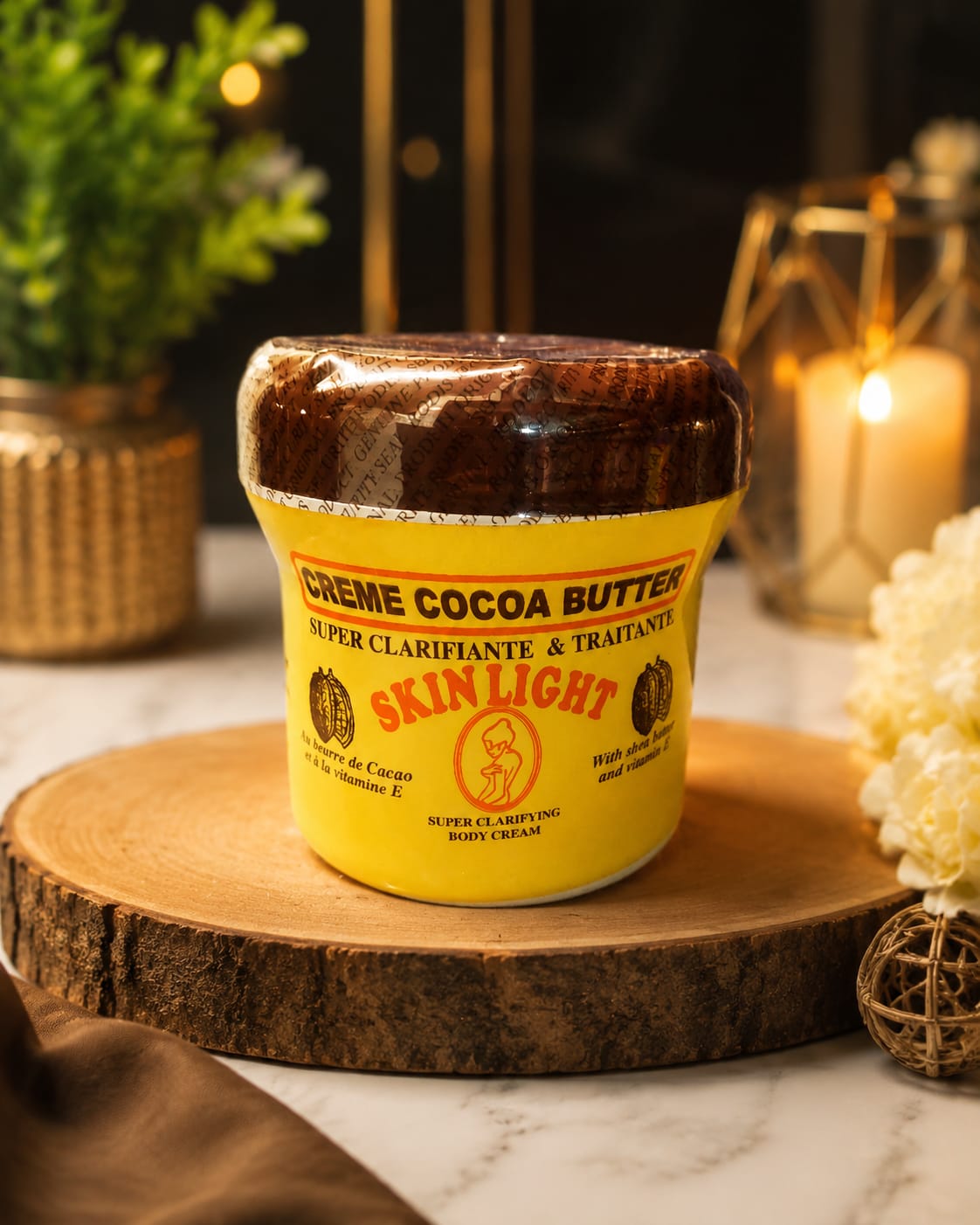 Skin Light Cocoa Butter Body Cream with Shea Butter – 500ml
