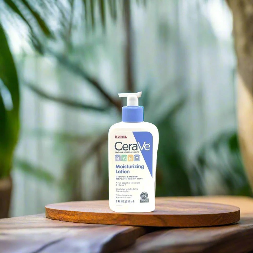 CeraVe Baby Moisturizing Lotion with Ceramides & Hyaluronic Acid Pump – 8 oz