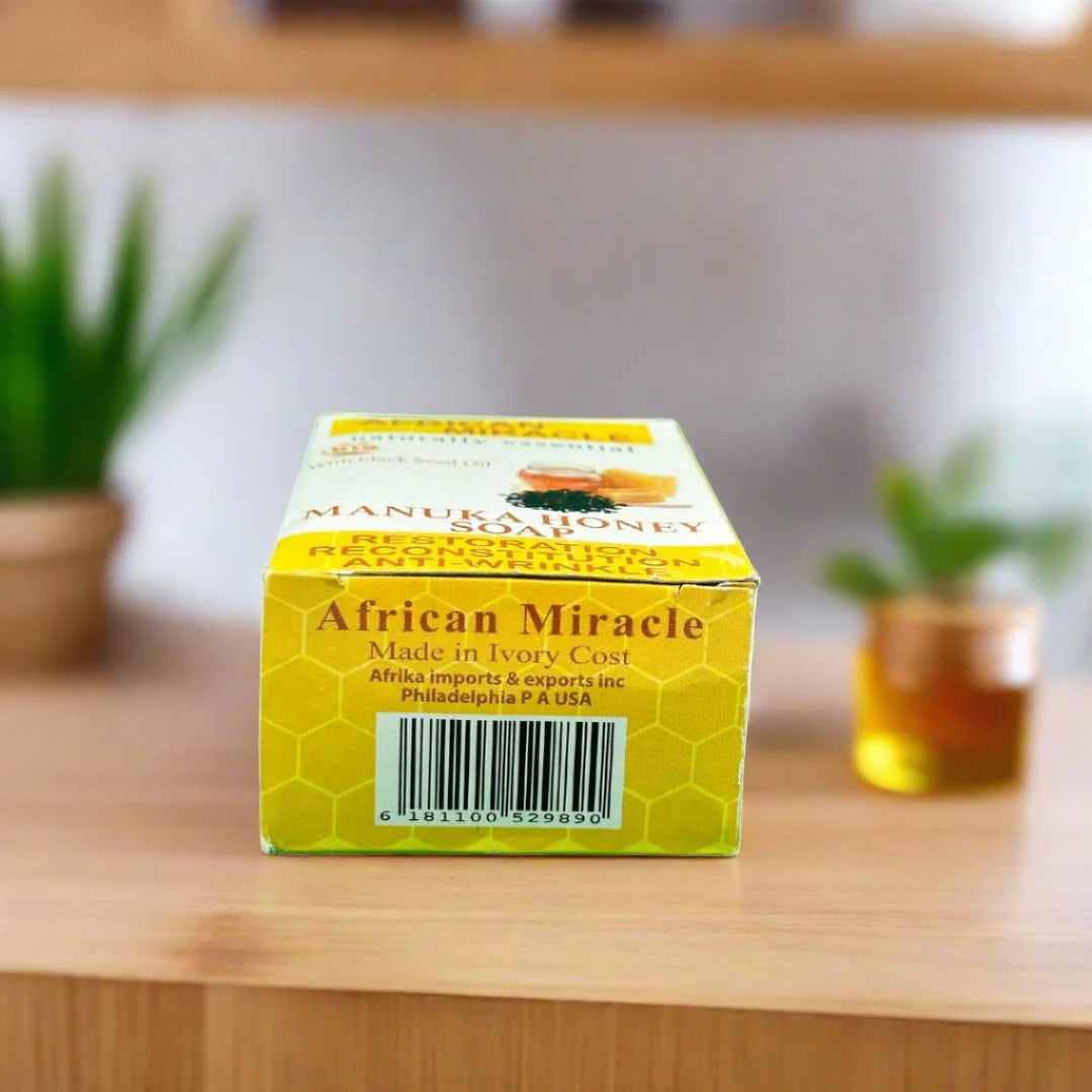 African Miracle Natural Blackseed Honey Soap 200g African Miracle
