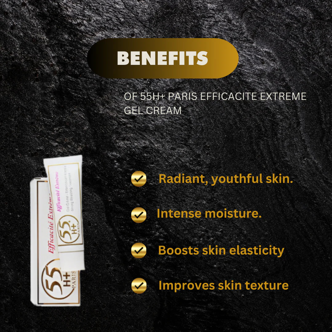55H+ Paris Efficacite Daily Gel Cream 1 oz