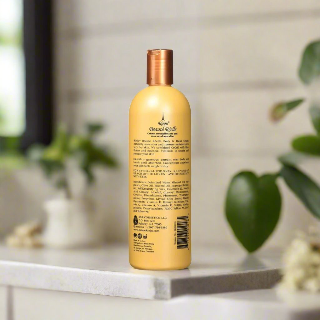 Rinju Beaute Reelle Body and Hand Lotion 16 oz