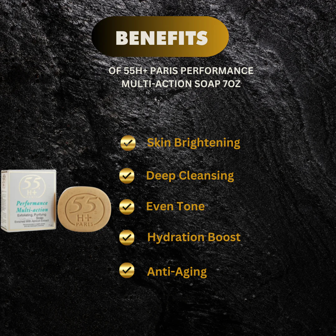 55H+ Paris Performance Multi-Action Soap 7 oz