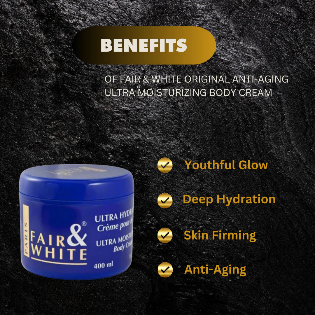 Fair & White Original Ultra Moisturizing Body Cream 400 ml