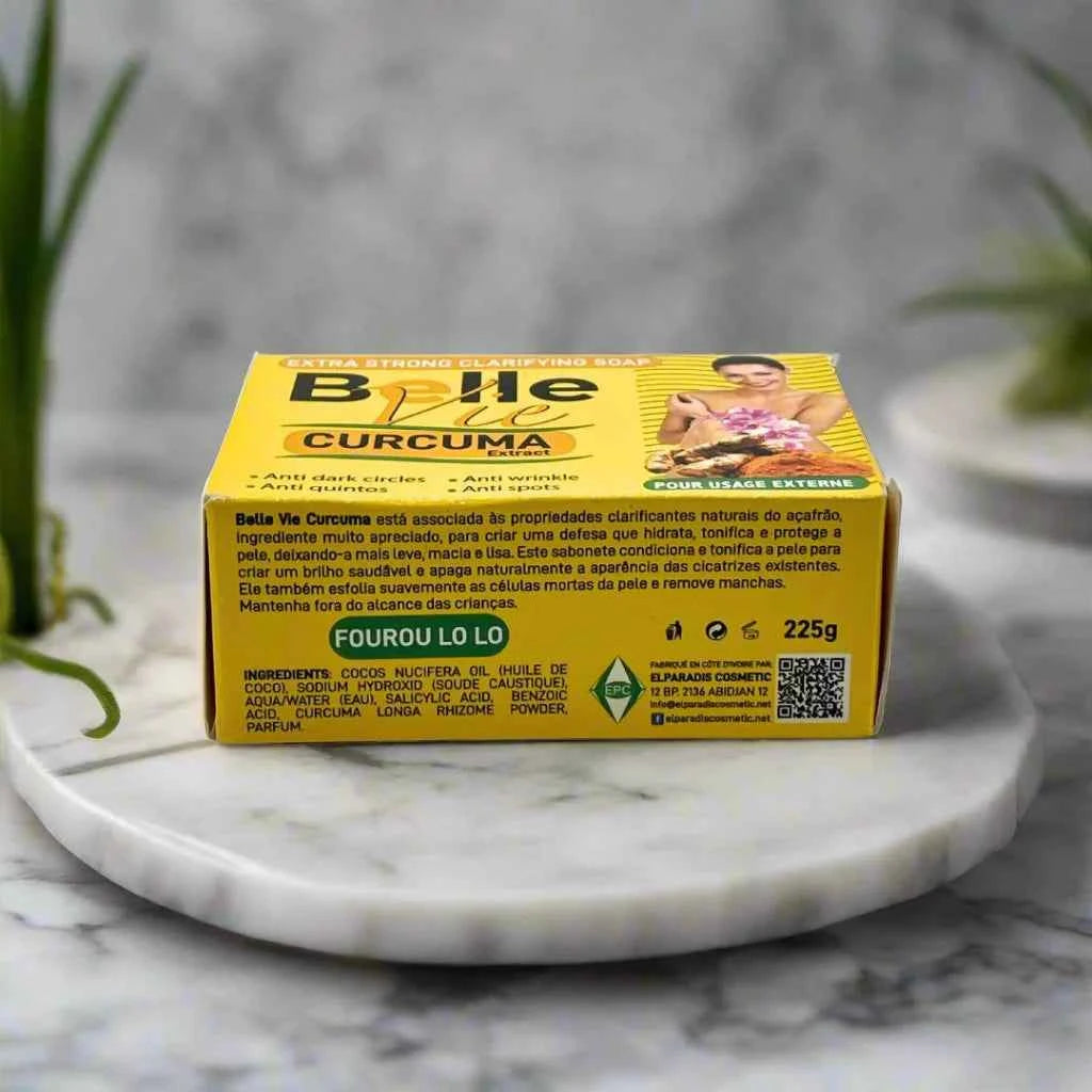 Bellevie Curcuma Extract Cleansing Soap 225g