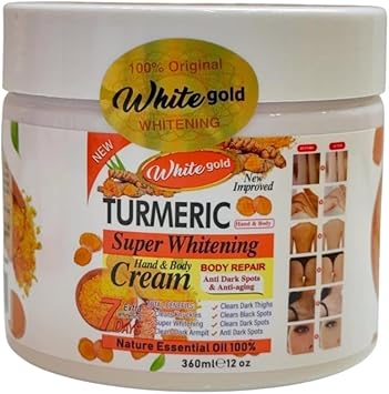 White Gold Turmeric Hand & Body Cream 360ml White Gold