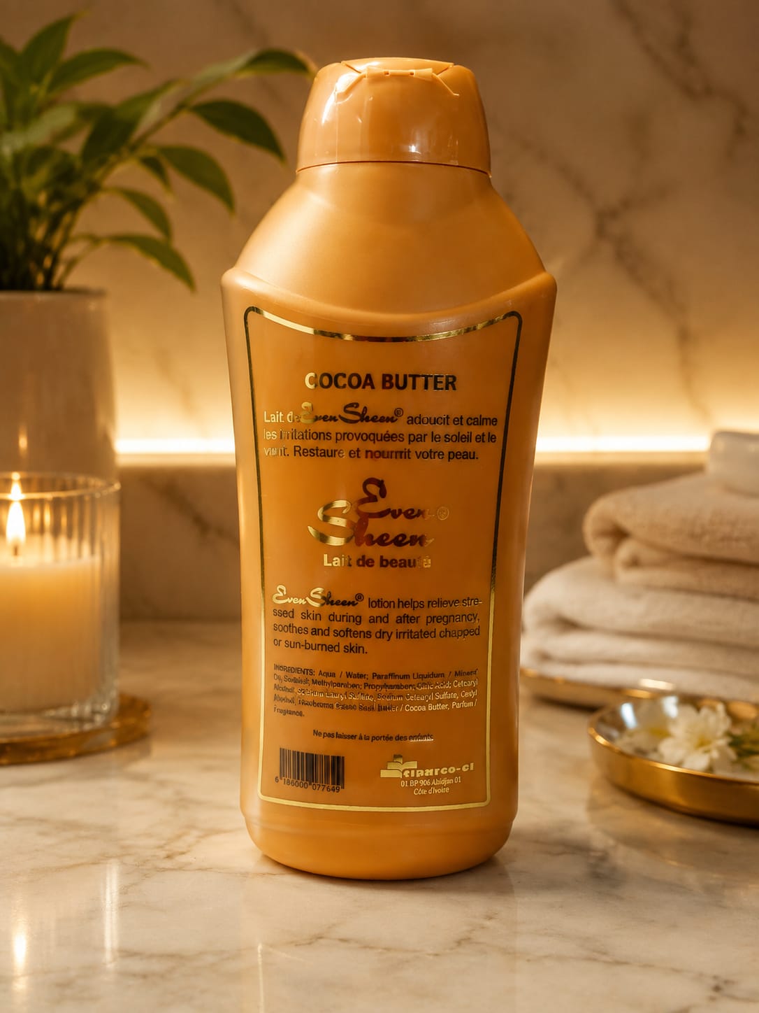 Ever Sheen Cocoa Butter Hand & Body Lotion 750ml