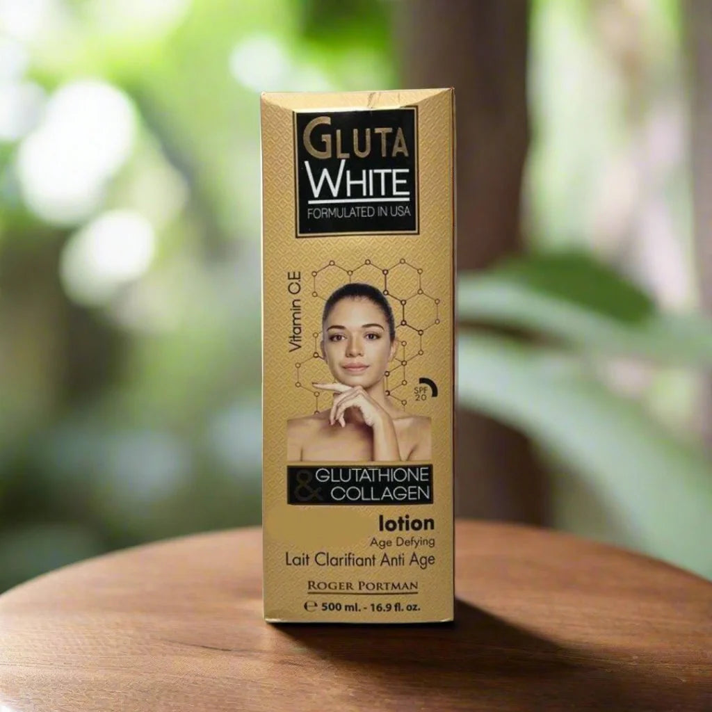 Gluta White Lotion with Glutathione 500ml / 16.9 oz Gluta White