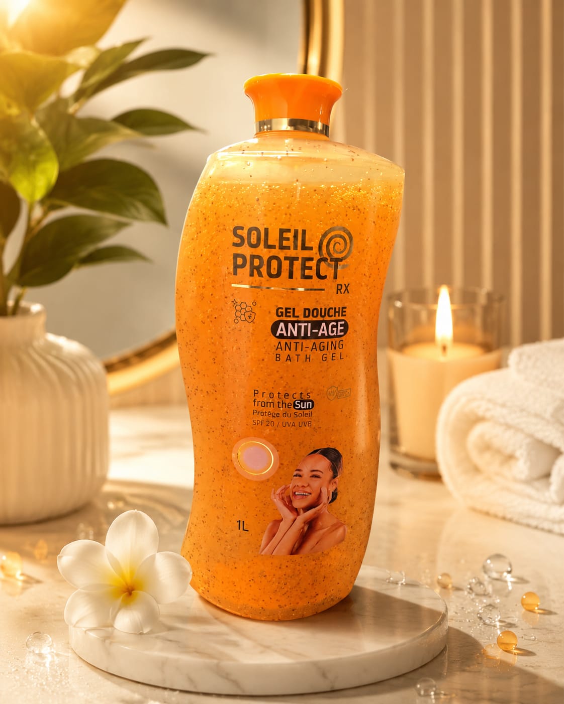 Soleil Protect Sun Care Shower Gel 1L