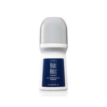 Avon Night Magic Evening Musk Roll-On Deodorant 2.6 oz Avon